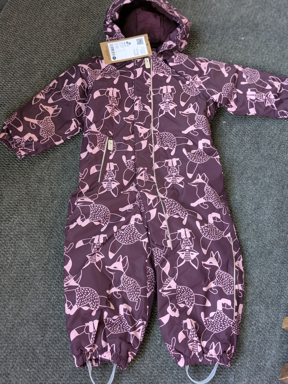 New Reima Finland Waterproof Kids Snowsuit 3T